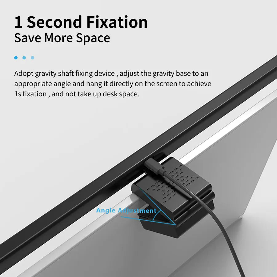 SmartNest Monitor Light Bar — Glare-Free Screen Light for Eye Comfort